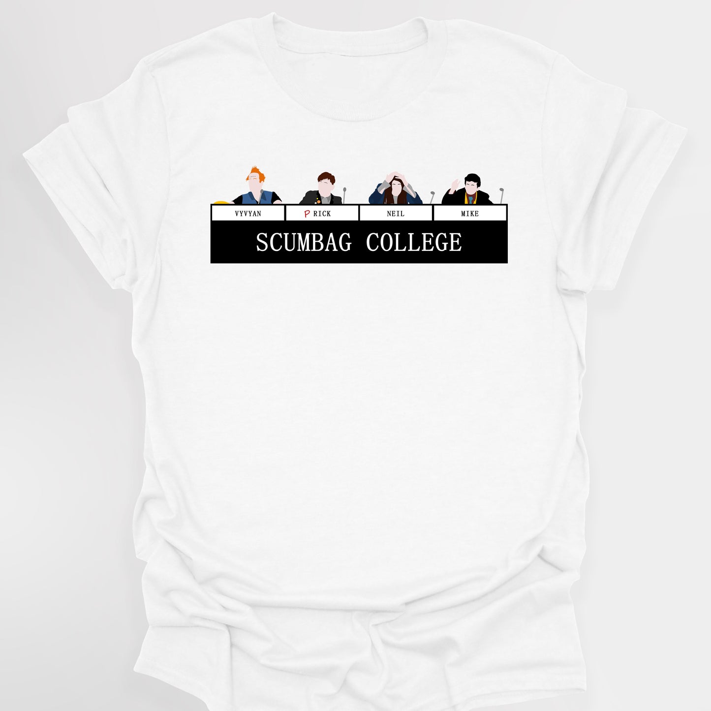 SCUMBAG COLLEGE / University Challenge - The Young Ones T-Shirt