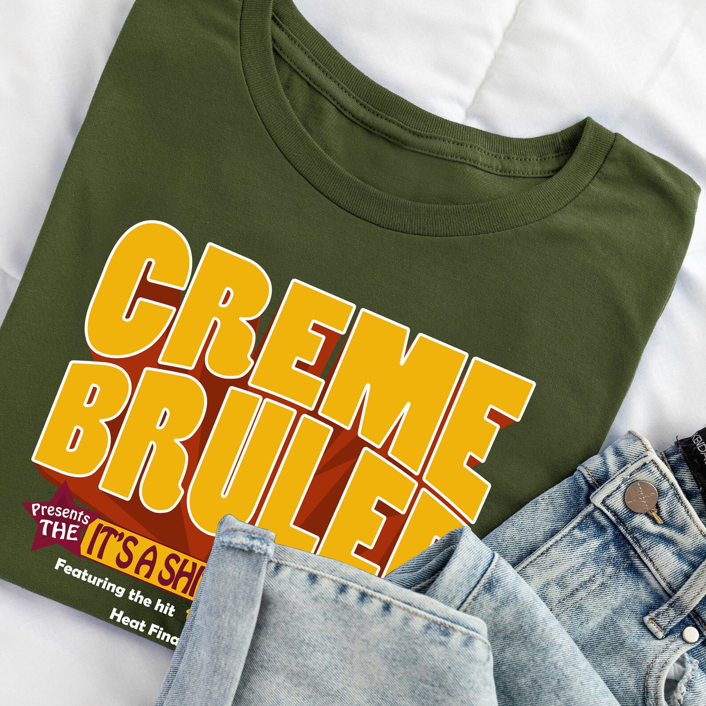 CREME BRULEE / SHIT BUSINESS TOUR / EUROVISION - League Of Gentlemen T-Shirt