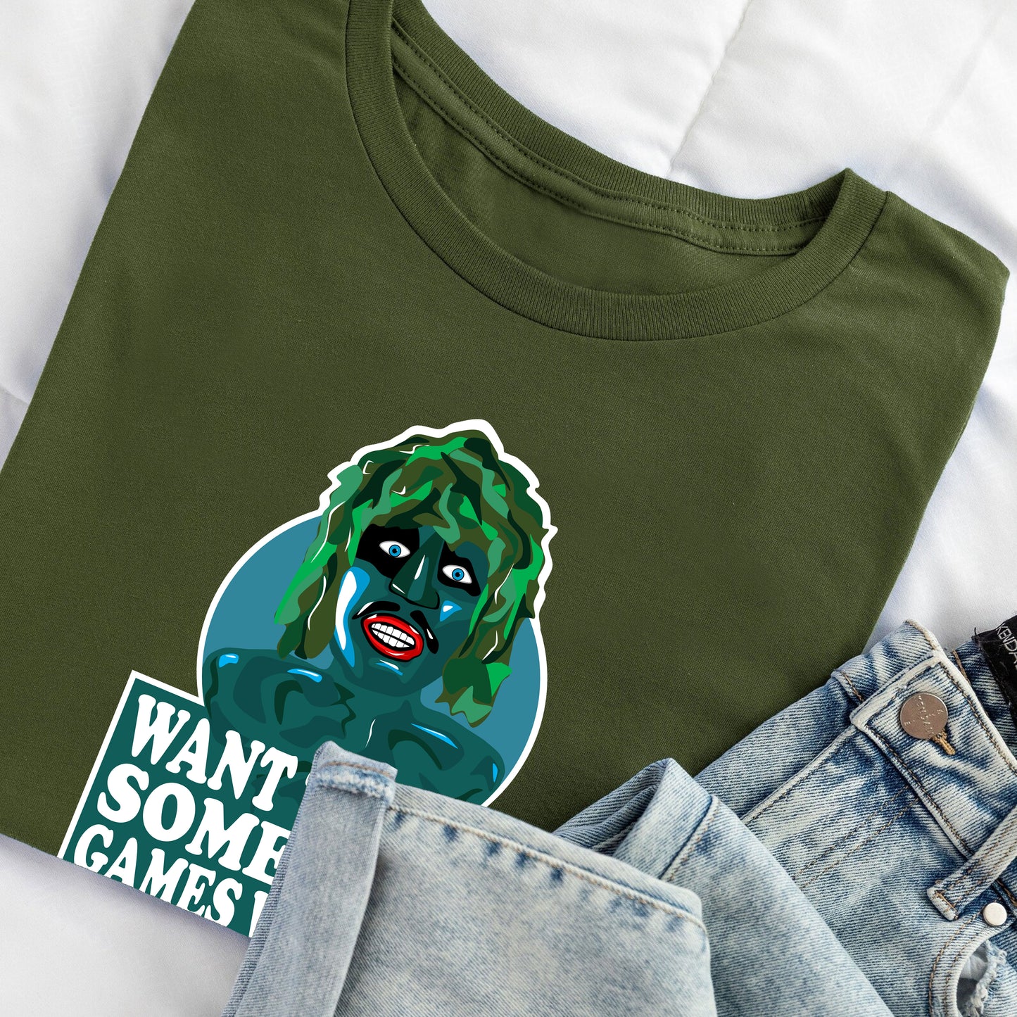 OLD GREGG / Play Some Love Games - The Mighty Boosh T-Shirt