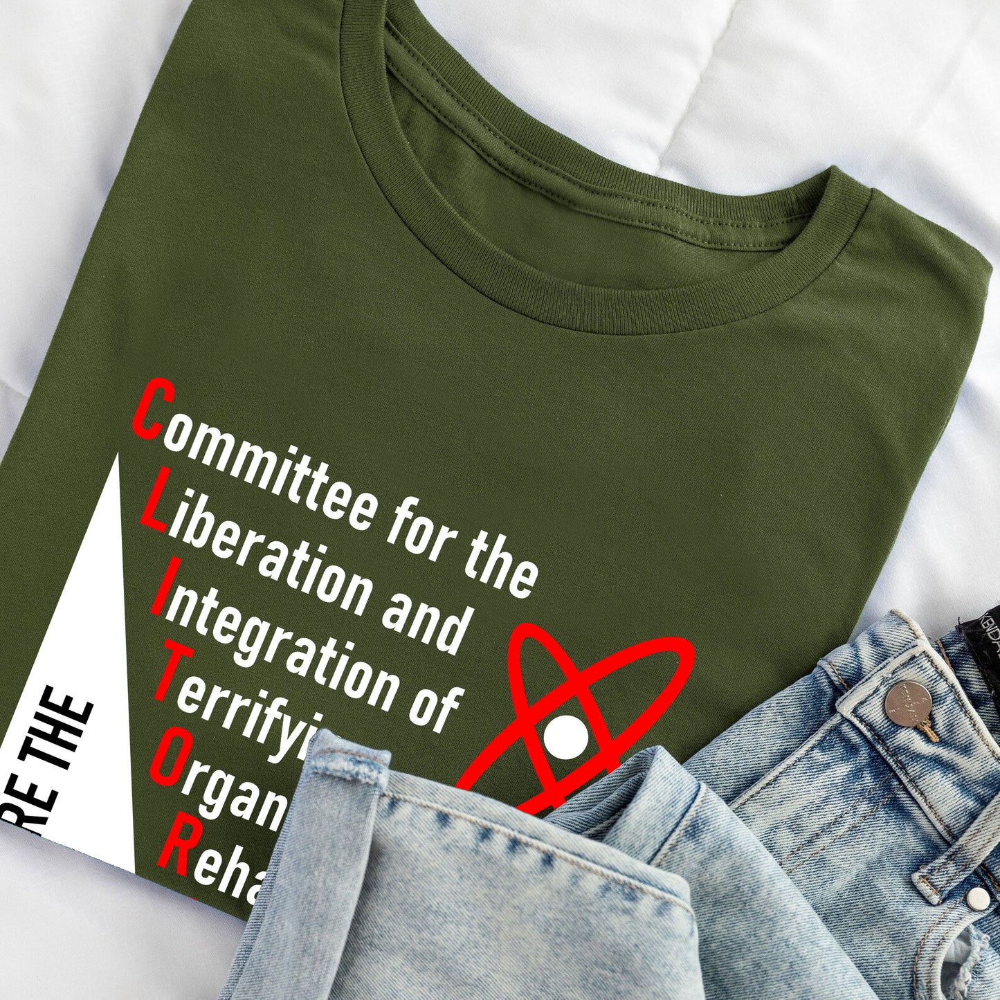 WE ARE C.L.I.T.O.R.I.S RIMMER PEACE GROUP - Red Dwarf T-Shirt