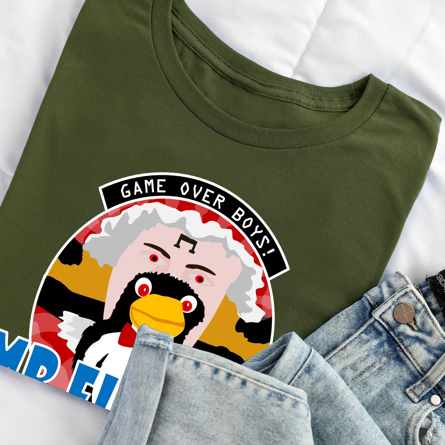 MR FLIBBLE IS VERY CROSS / Quarantined Rimmer - Red Dwarf T-Shirt