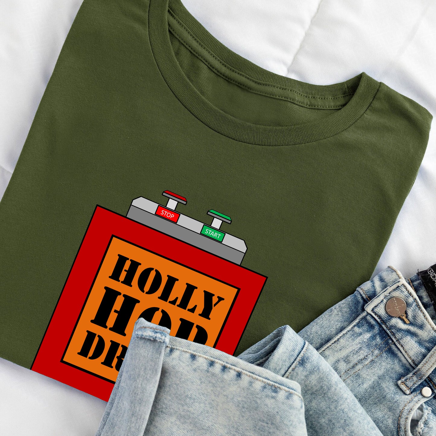 HOLLY HOP DRIVE - Red Dwarf T-Shirt