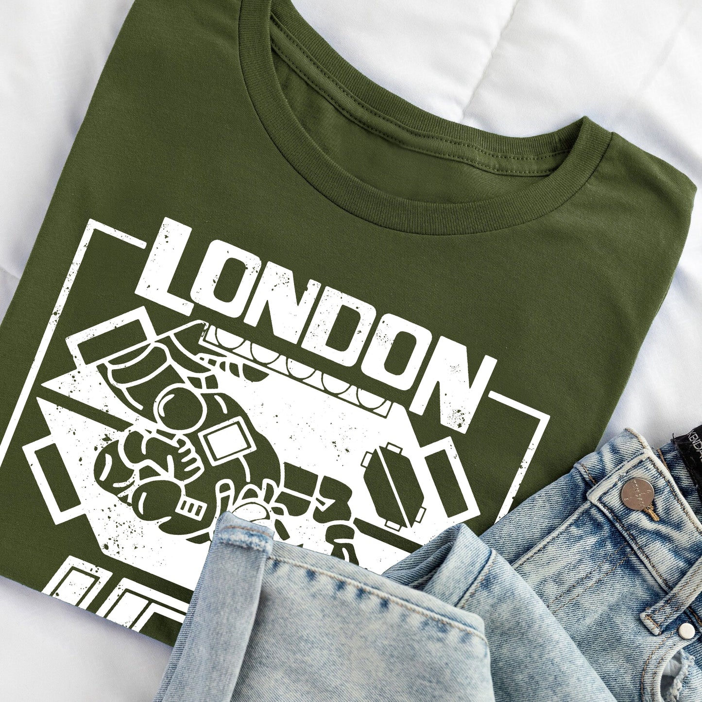 LONDON JETS / Zero Gravity Football - Red Dwarf T-Shirt