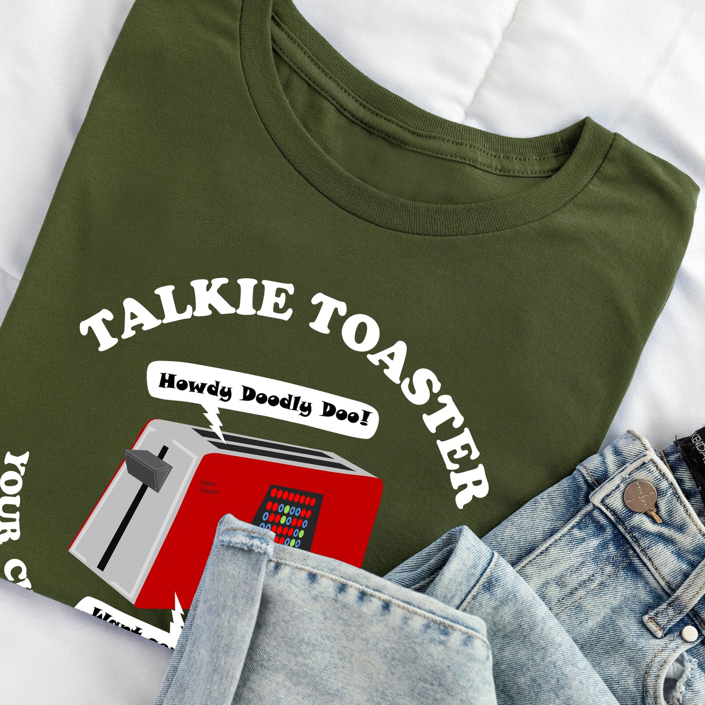 TALKIE TOASTER / Your Chirpy Breakfast Companion - Red Dwarf T-Shirt