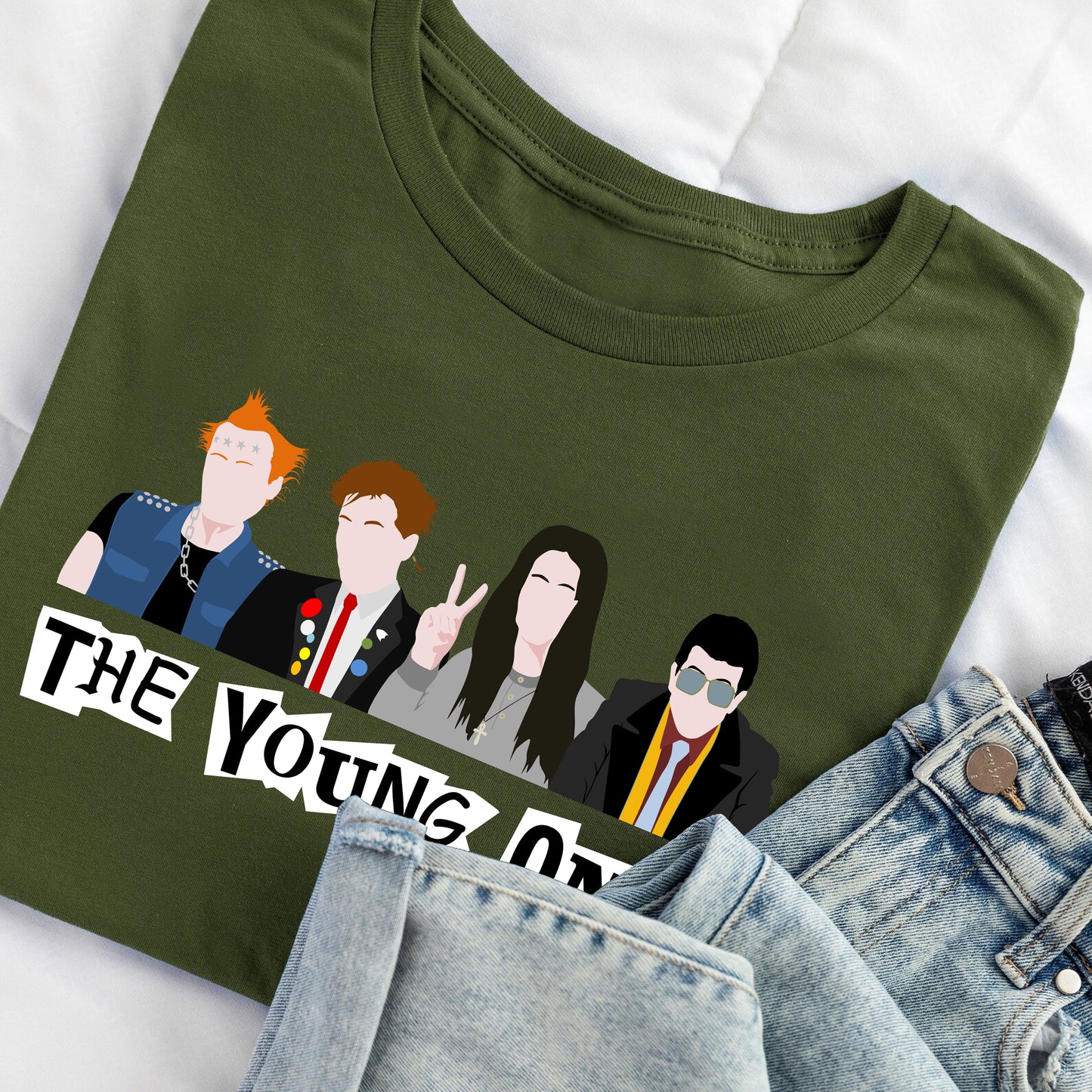 VYVYAN, RICK, NEIL, MIKE CHARACTERS - The Young Ones T-Shirt
