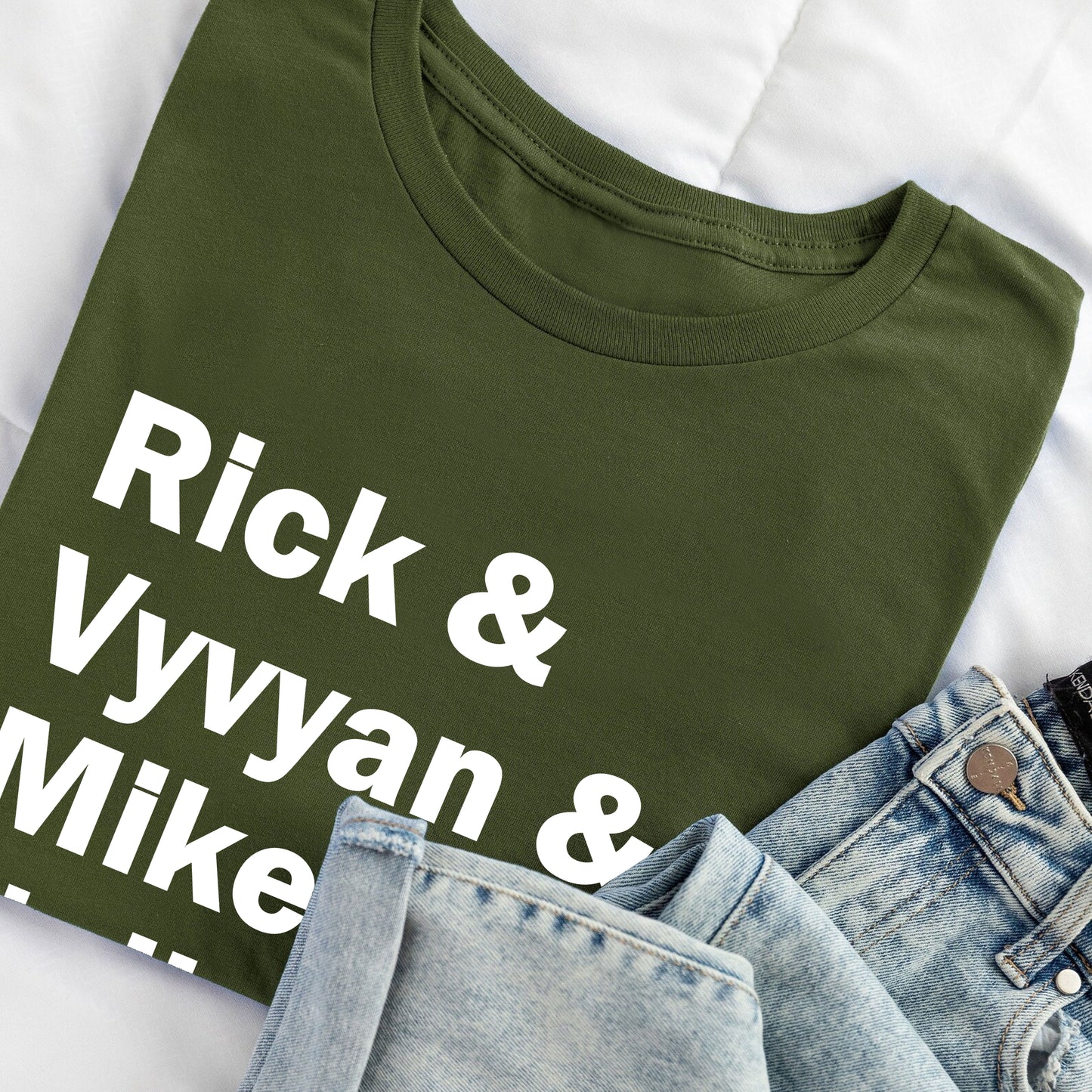 RICK & VYVYAN & MIKE & NEIL - The Young Ones T-Shirt