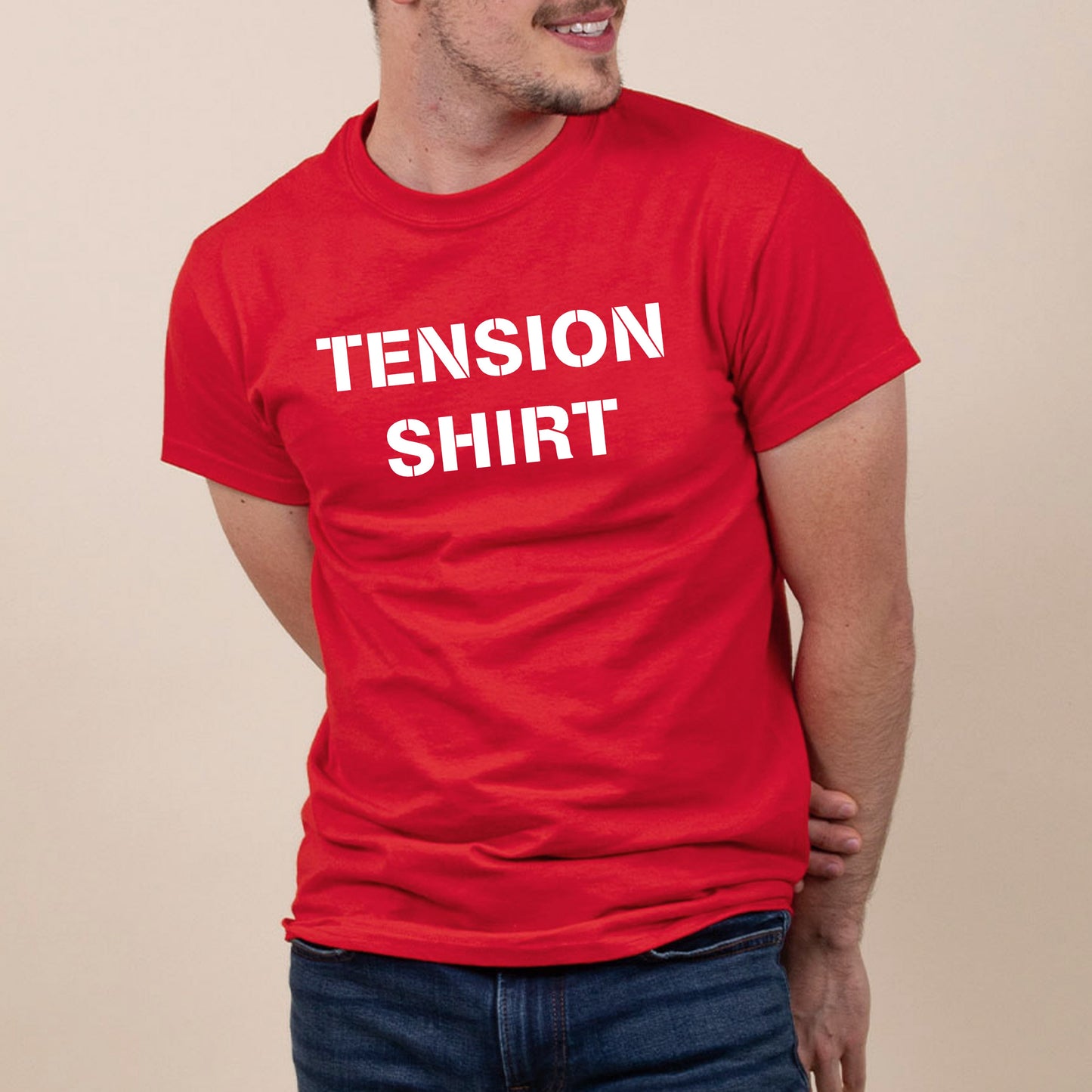 TENSION SHIRT - Tension Sheet Print - Red Dwarf T-Shirt