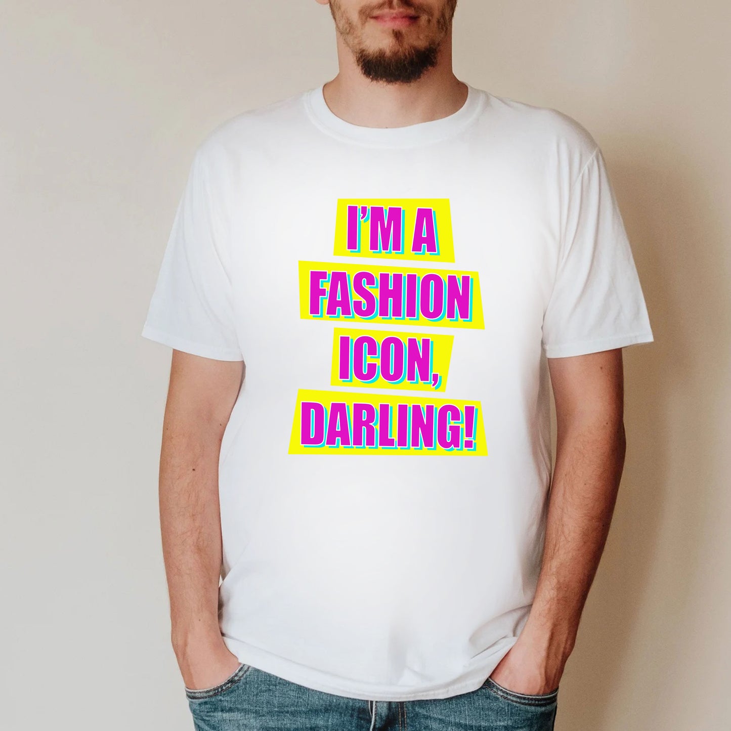 I'M A FASHION ICON, DARLING! - Absolutely Fabulous T-Shirt