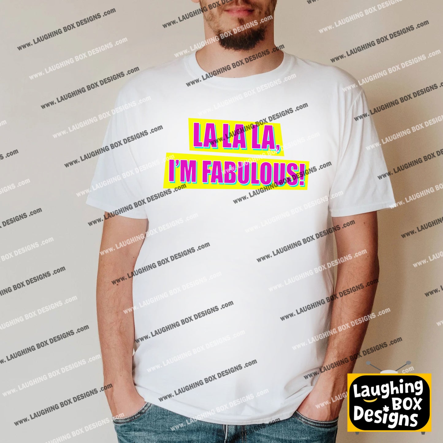 LA LA LA, I'M FABULOUS! - Absolutely Fabulous T-Shirt