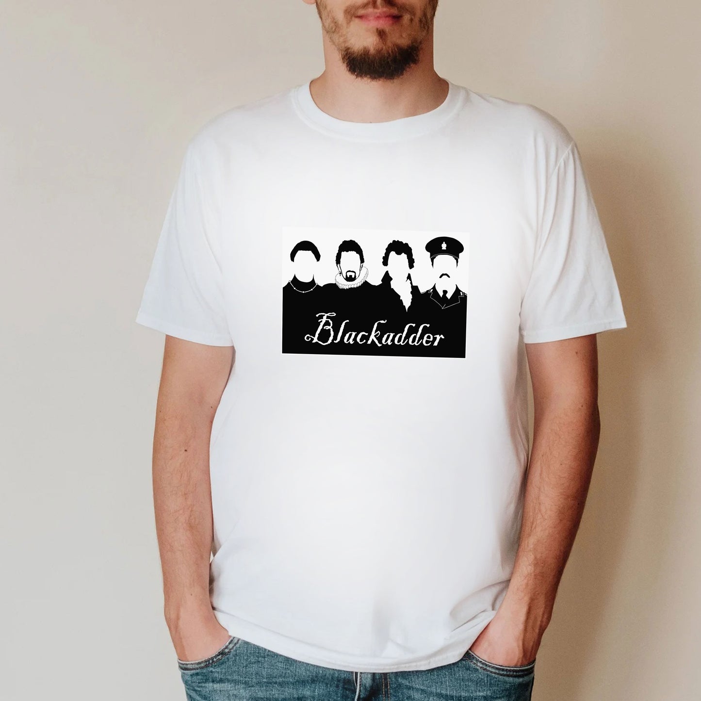 THE FOUR BLACKADDERS, The Blackadder Dynesty T-Shirt