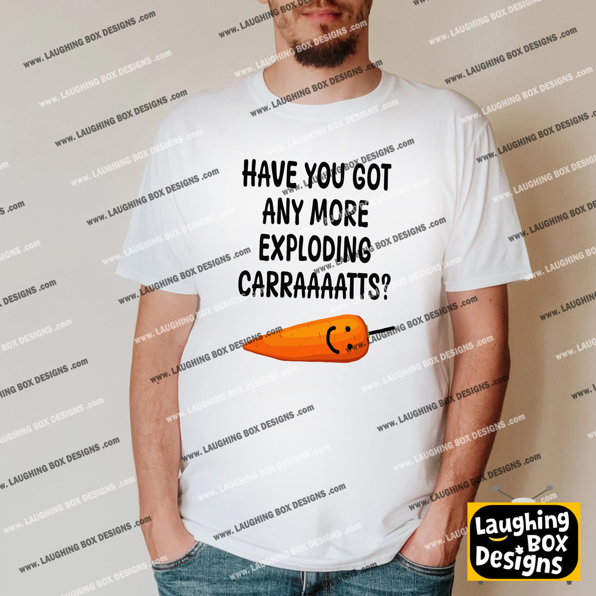 GOT ANY MORE EXPLODING CARRAAAATTS? - Bottom T-Shirt
