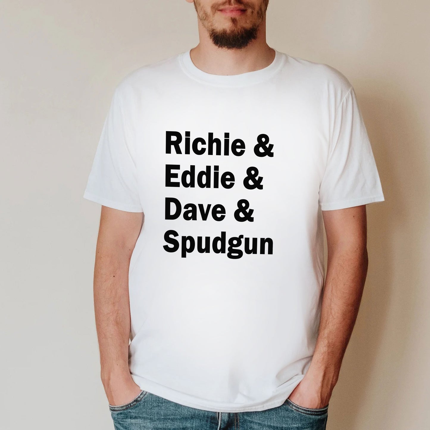 RICHIE & EDDIE & DAVE & SPUDGUN - Bottom T-Shirt