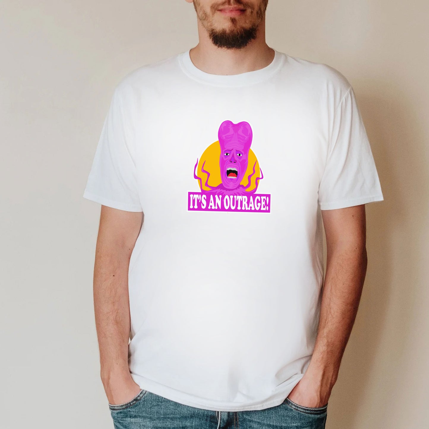 TONY HARRISON / It's An Outrage - The Mighty Boosh T-Shirt