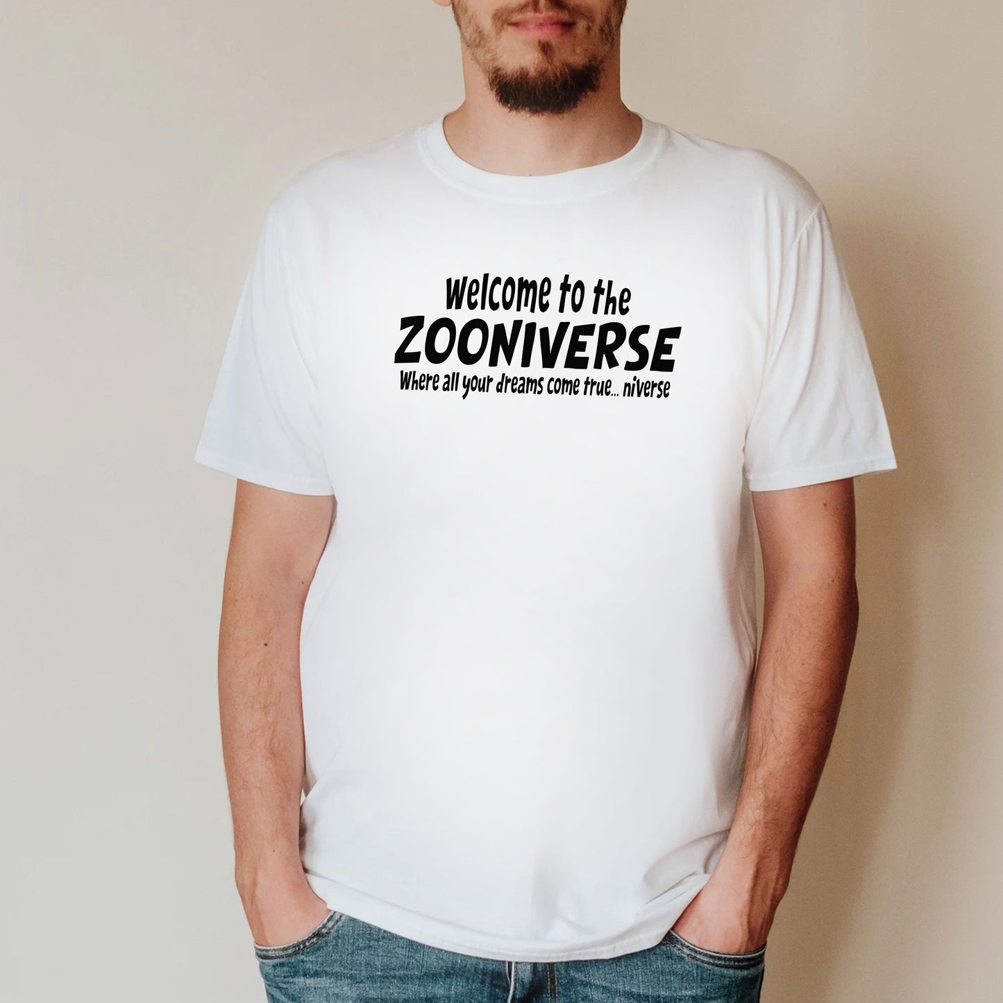 WELCOME TO THE ZOONIVERSE / Trueniverse - The Mighty Boosh T-Shirt