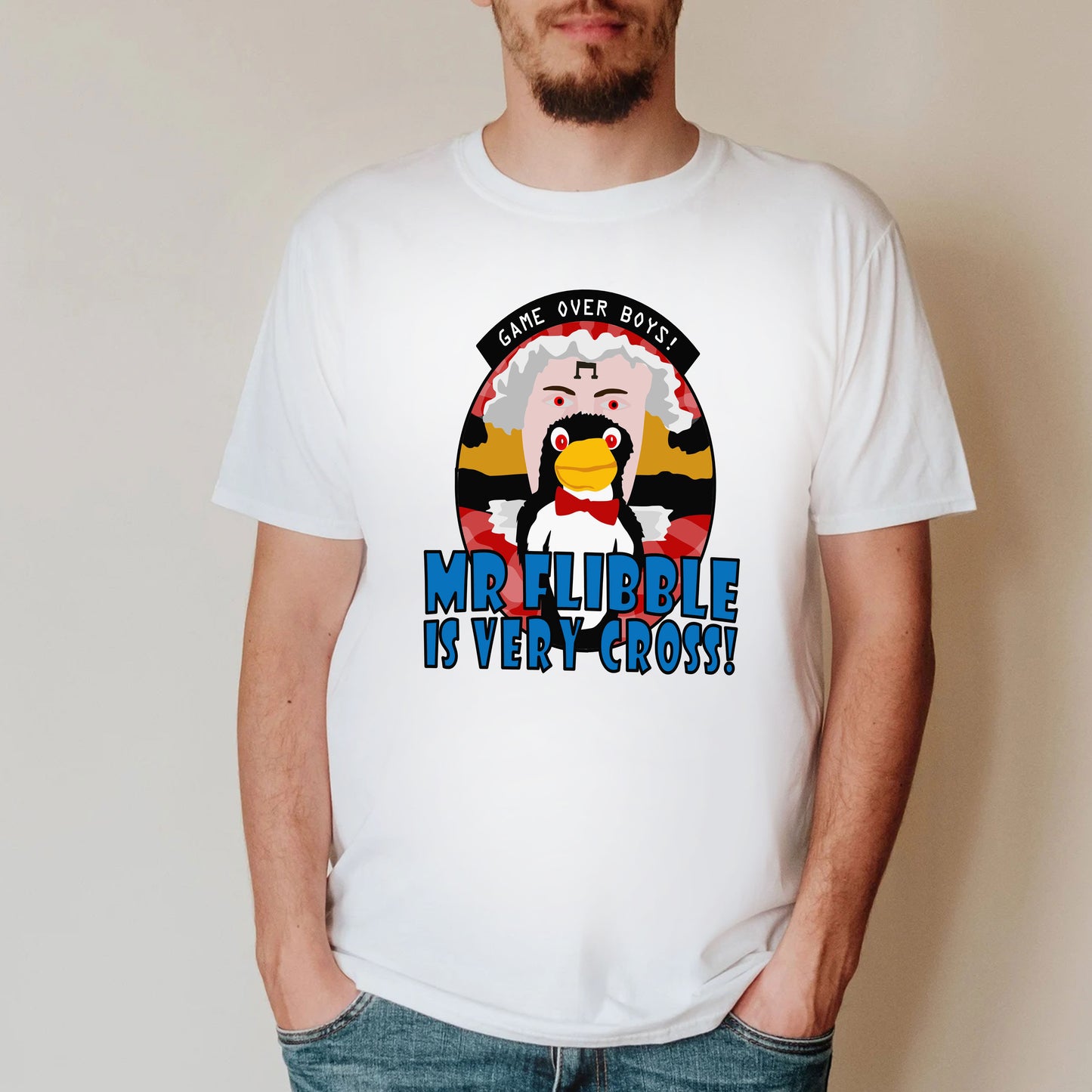 MR FLIBBLE IS VERY CROSS / Quarantined Rimmer - Red Dwarf T-Shirt