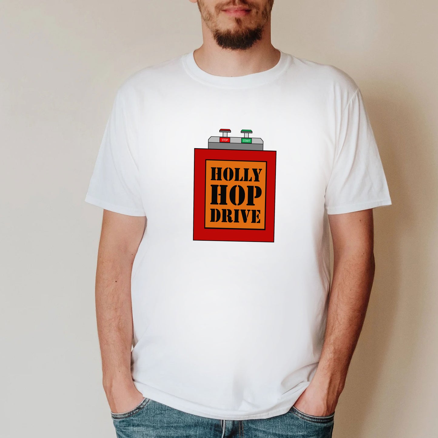 HOLLY HOP DRIVE - Red Dwarf T-Shirt