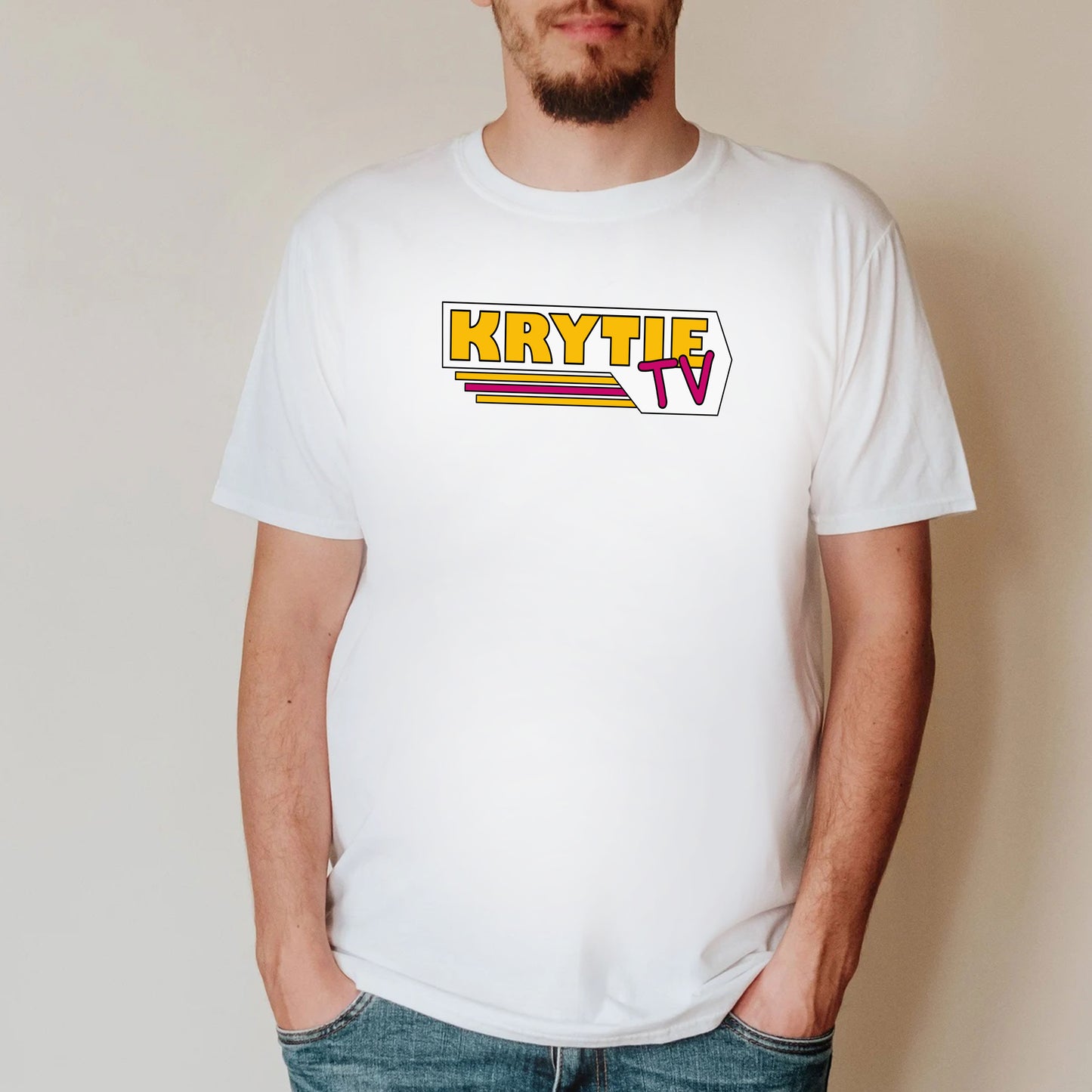 KRYTIE TV - Kryten Prison Televison - Red Dwarf T-Shirt