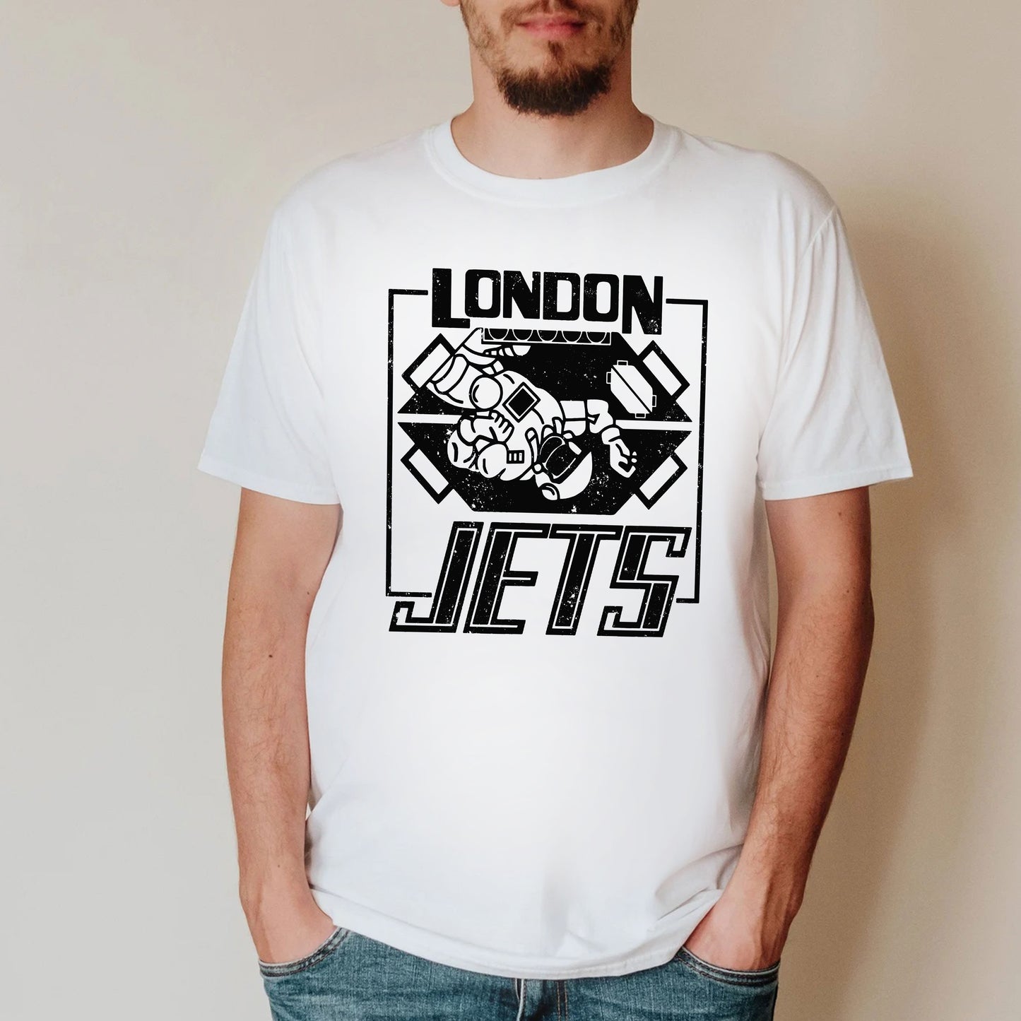 LONDON JETS / Zero Gravity Football - Red Dwarf T-Shirt