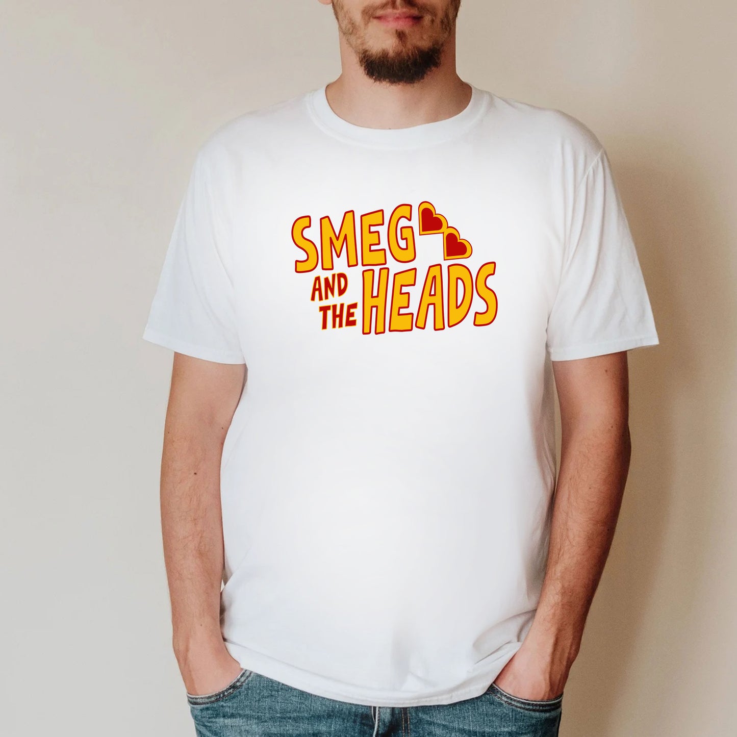 SMEG AND THE HEADS Listers Band Shirt - Red Dwarf T-Shirt