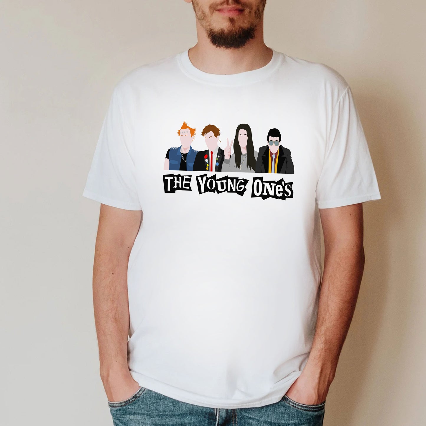 VYVYAN, RICK, NEIL, MIKE CHARACTERS - The Young Ones T-Shirt