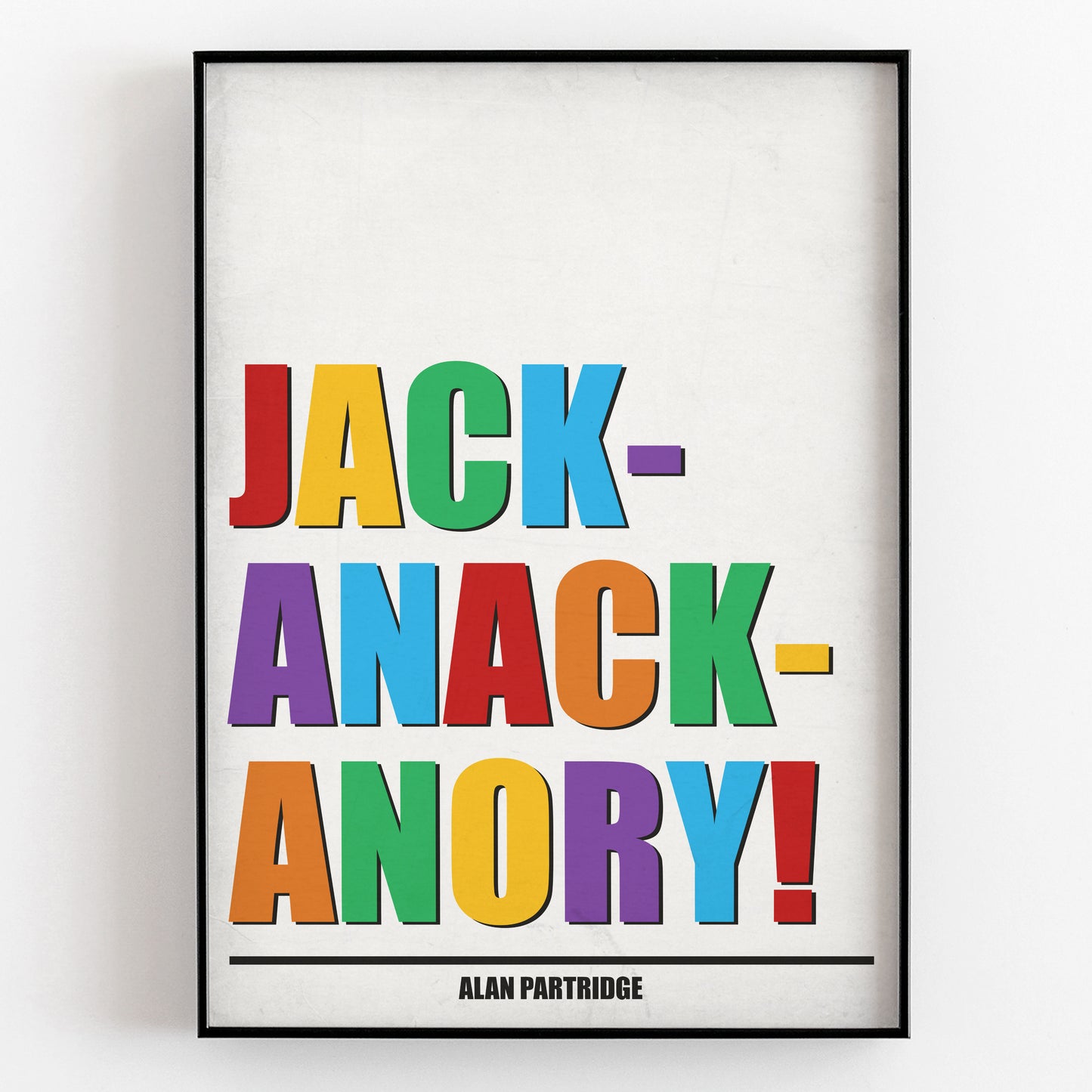 JACKANACKANORY! Alan Partridge Print