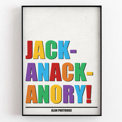 JACKANACKANORY! Alan Partridge Print