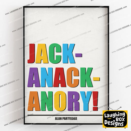 JACKANACKANORY! Alan Partridge Print