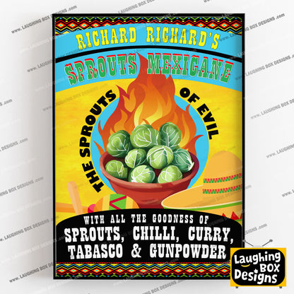 SPROUTS MEXICANE, Sprouts of Evil Advert, Bottom Print