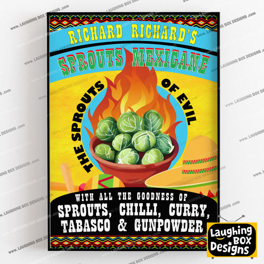 SPROUTS MEXICANE, Sprouts of Evil Advert, Bottom Print