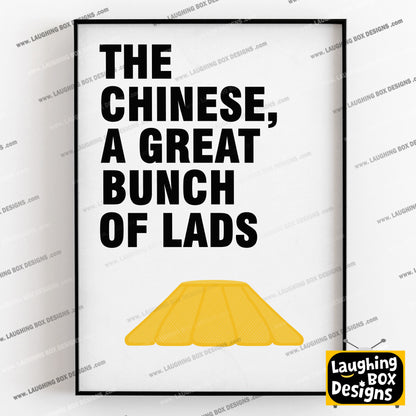 The Chinese / A Great Bunch Of Lads, Father Ted Print