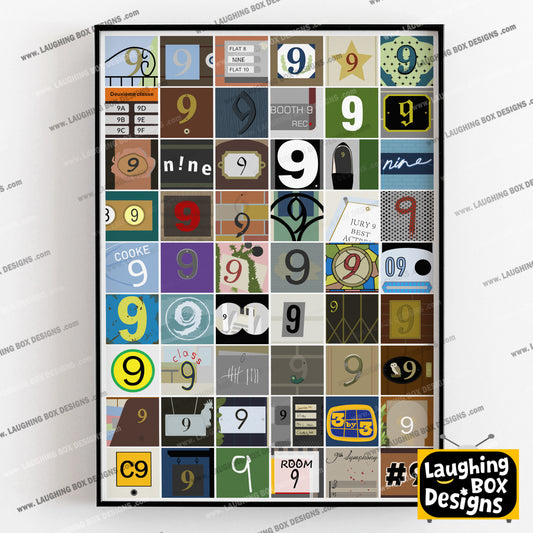 ALL THE NINE'S, Inside Number Nine Print