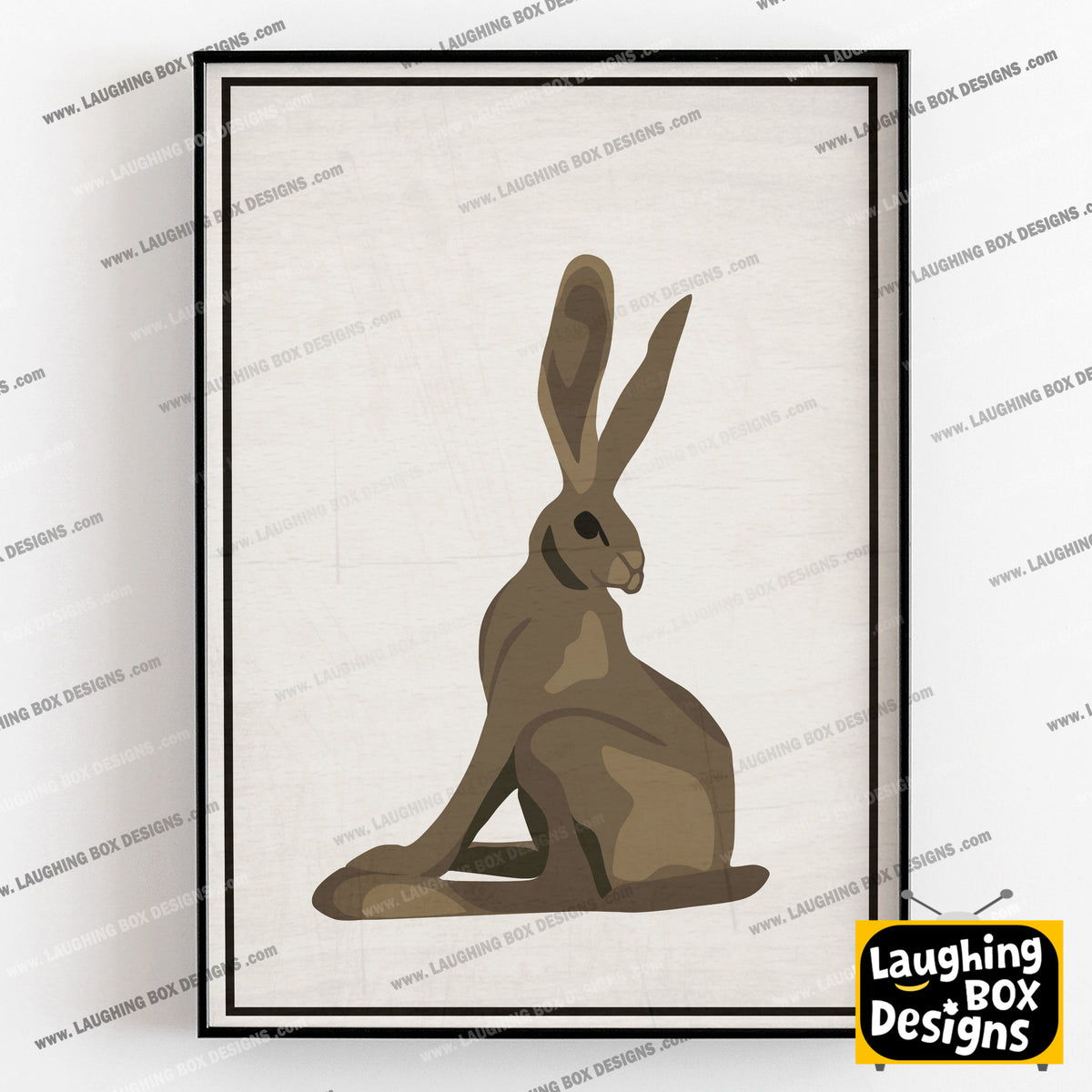 HARE STATUE, Inside Number Nine Print