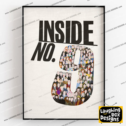 THE FACES OF INSIDE NO.9, Inside Number Nine Print