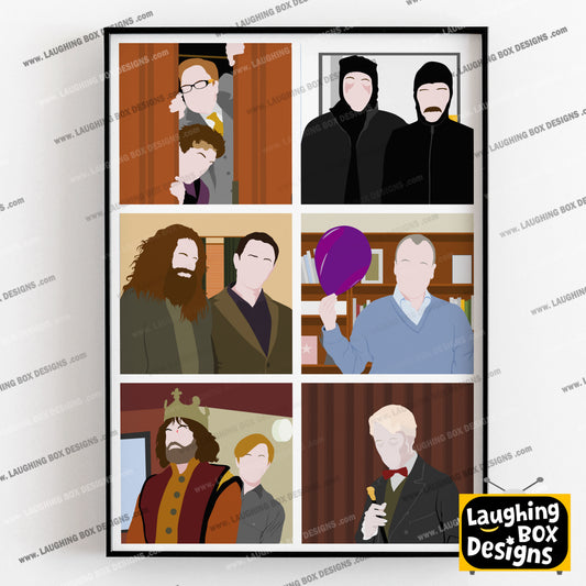 SERIES ONE CHARACTERS, Inside Number Nine Print