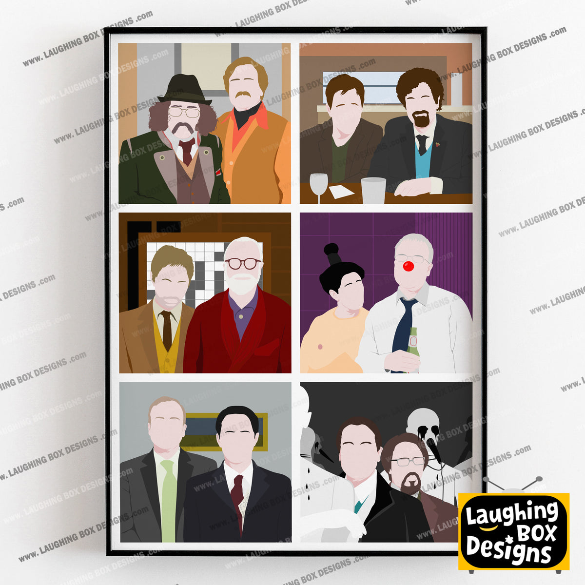 SERIES THREE CHARACTERS, Inside Number Nine Print