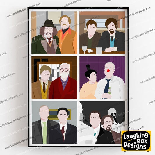 SERIES THREE CHARACTERS, Inside Number Nine Print