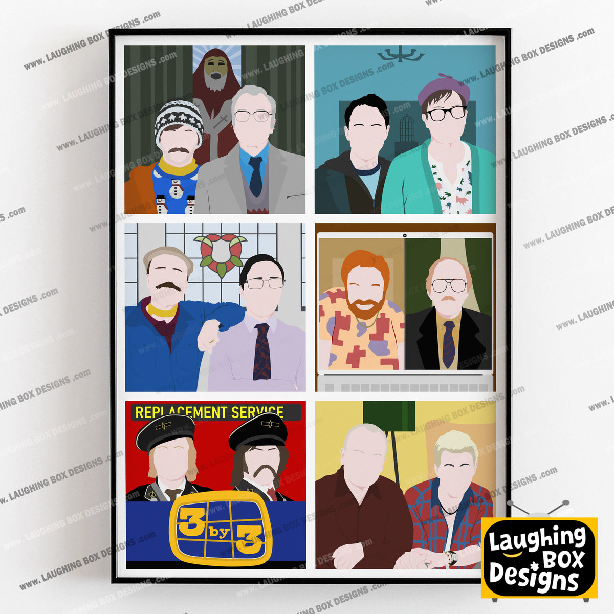 SERIES EIGHT CHARACTERS, Inside Number Nine Print