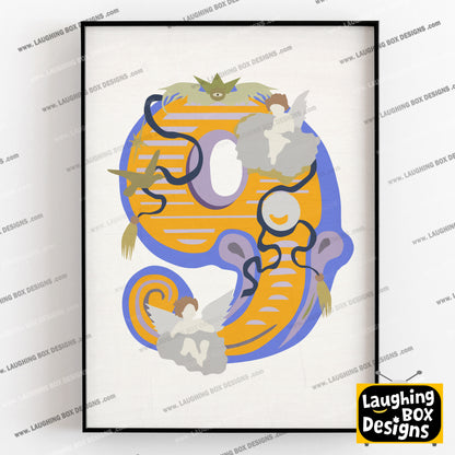 CLOUD NINE, Stage Fright / Inside Number Nine Print
