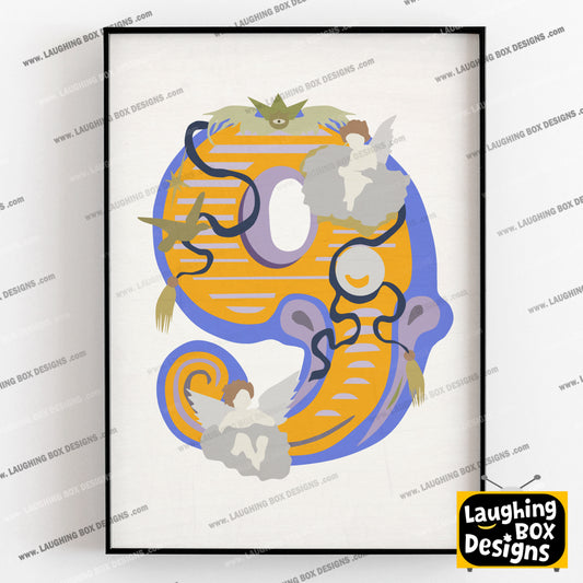 CLOUD NINE, Stage Fright / Inside Number Nine Print