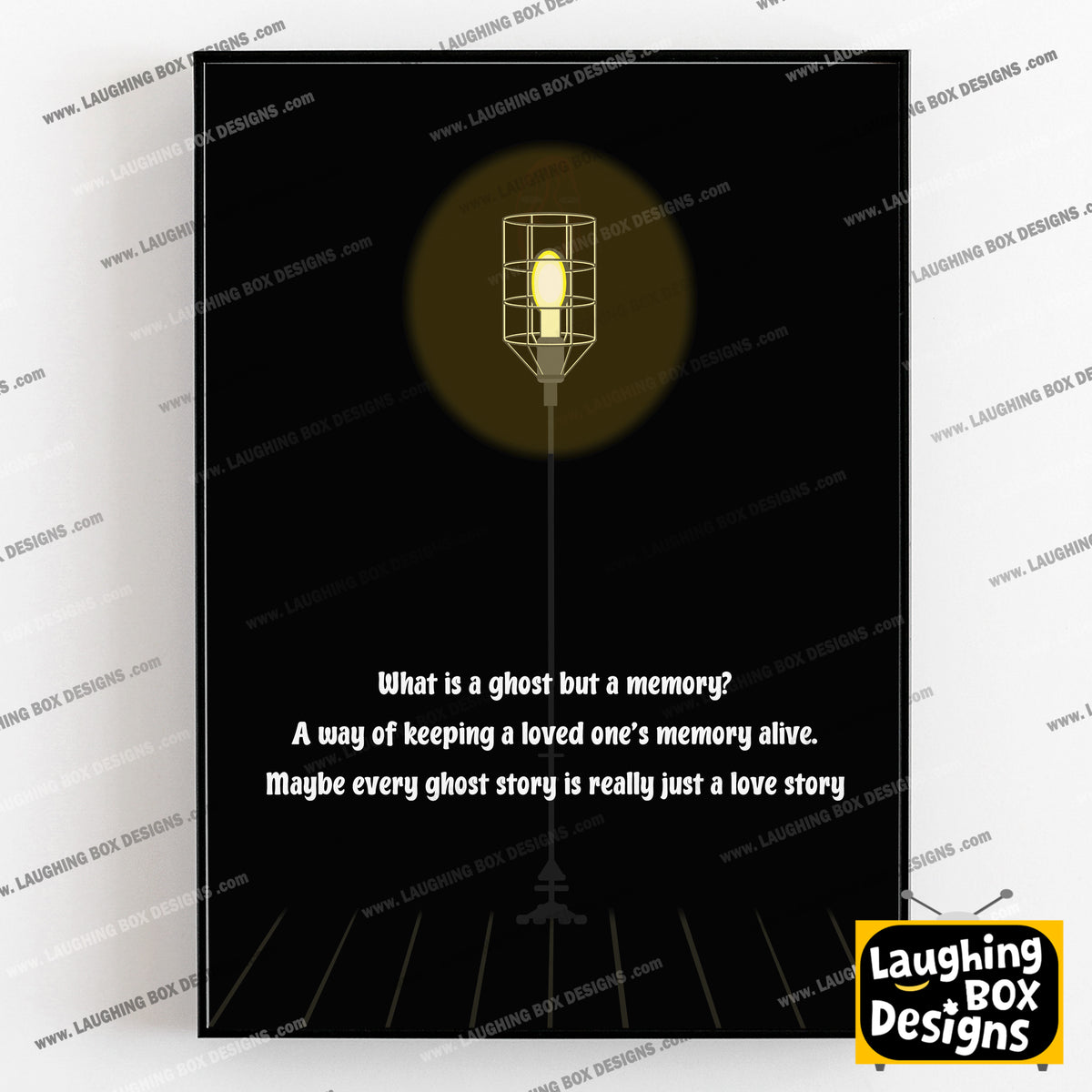 MAYBE EVERY GHOST STORY IS JUST A LOVE STORY/ GHOST LIGHT, Stage Fright / Inside Number Nine Print