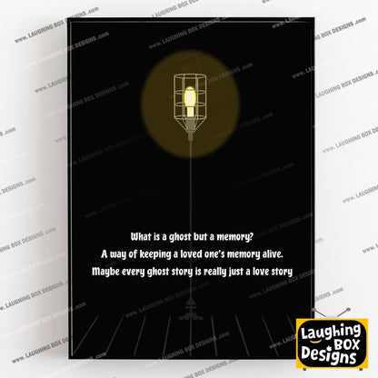 MAYBE EVERY GHOST STORY IS JUST A LOVE STORY/ GHOST LIGHT, Stage Fright / Inside Number Nine Print