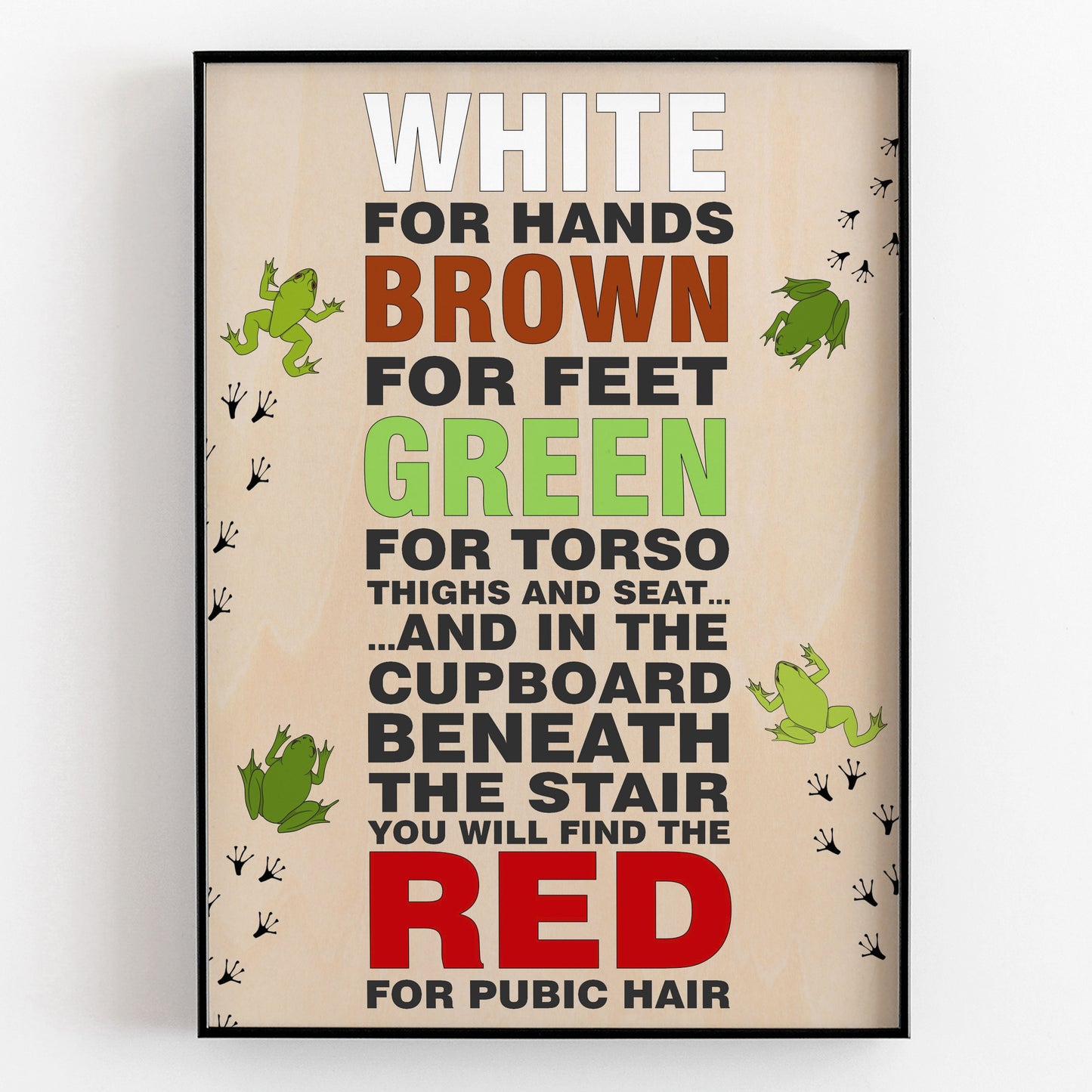 THE DENTONS Towel Rhyme, The League of Gentlemen Print