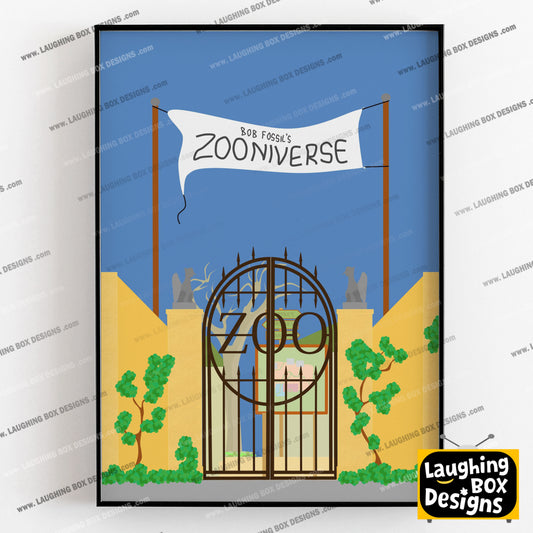 ZOONIVERSE, Series 1 Setting, The Mighty Boosh Print