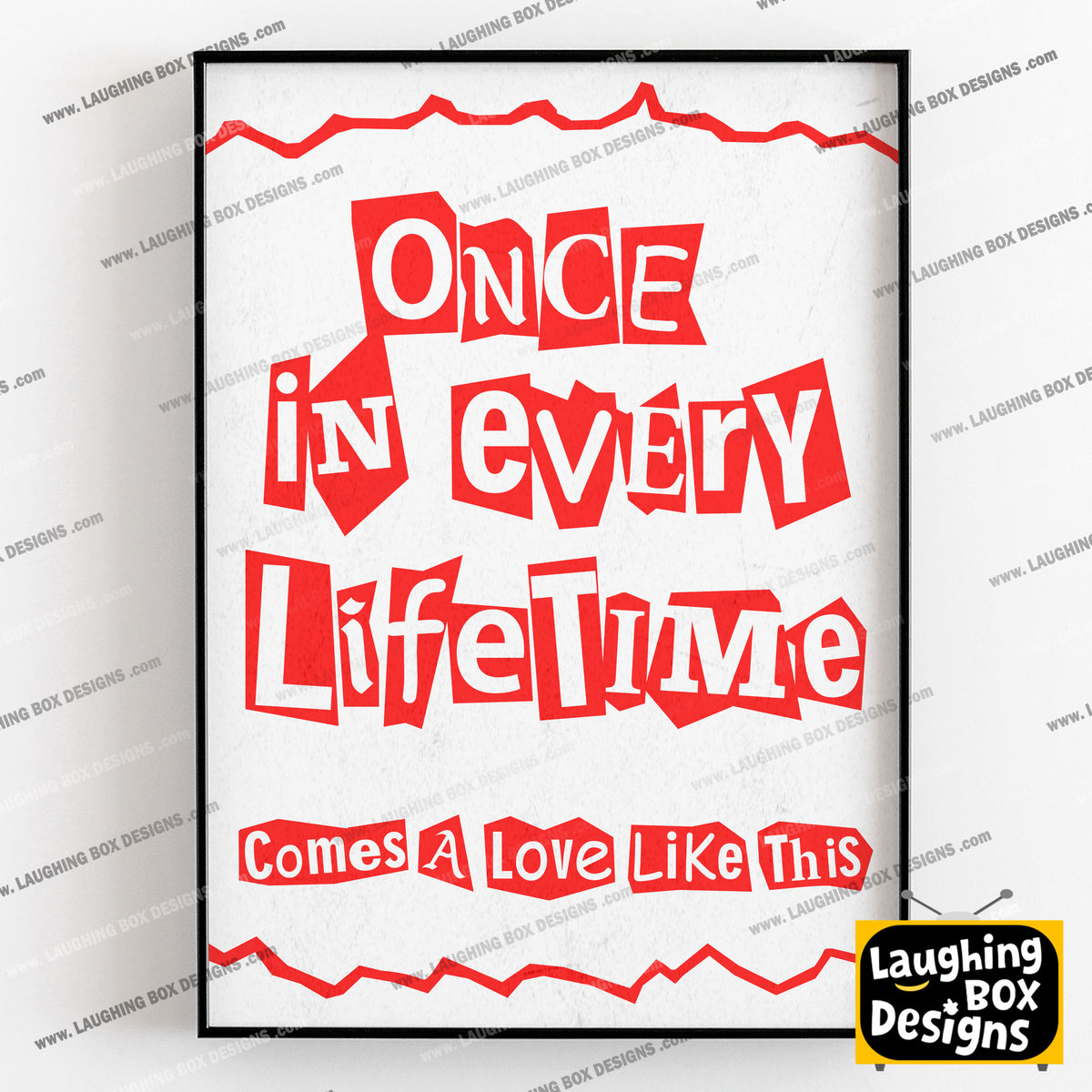 ONCE IN EVERY LIFE TIME, Comes A Love Like This, The Young Ones Print