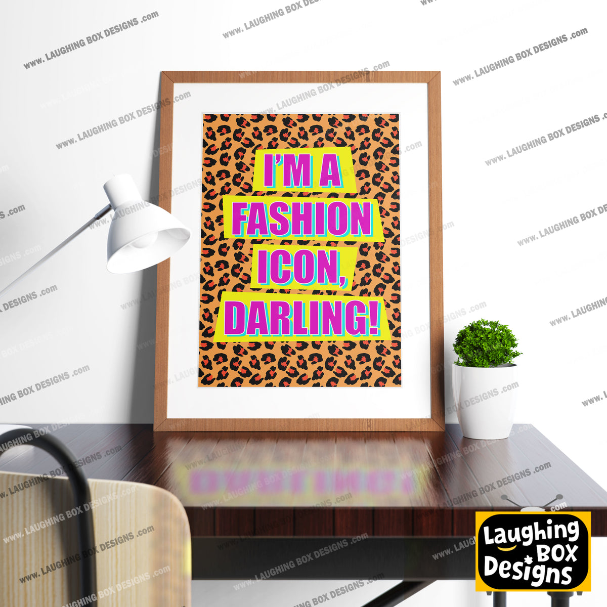 I'M A FASHION ICON, DARLING! - Absolutely Fabulous Print