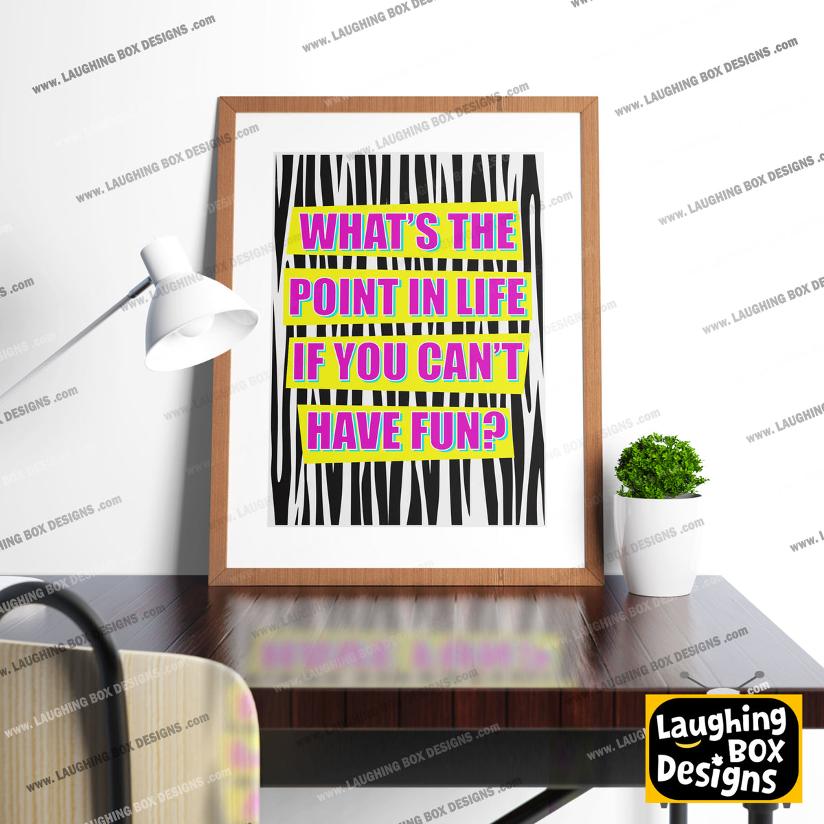 WHAT'S THE POINT IN LIFE IF YOU CAN'T HAVE FUN? - Absolutely Fabulous Print