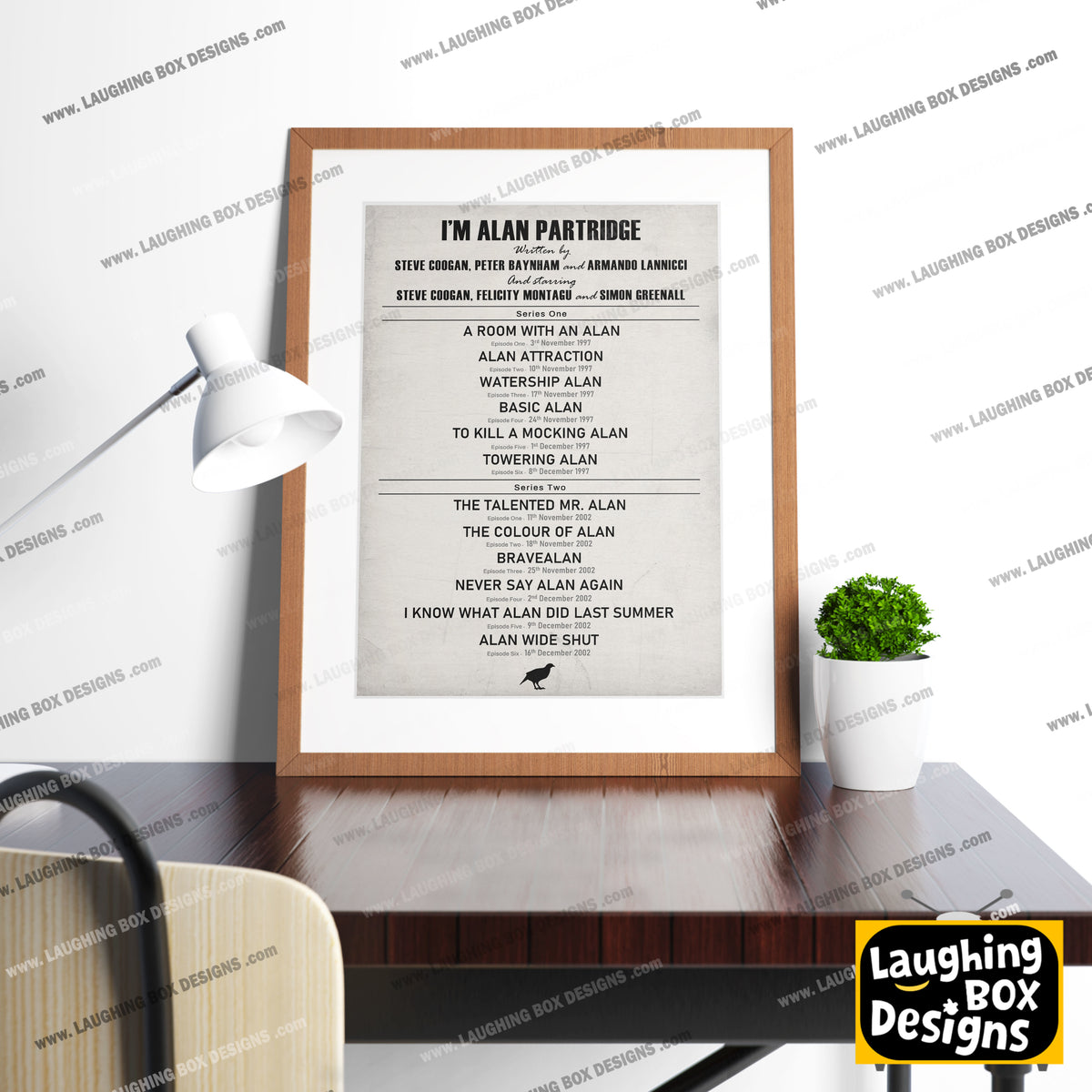 I'M ALAN PARTRIDGE EPISODE LIST Alan Partridge Print