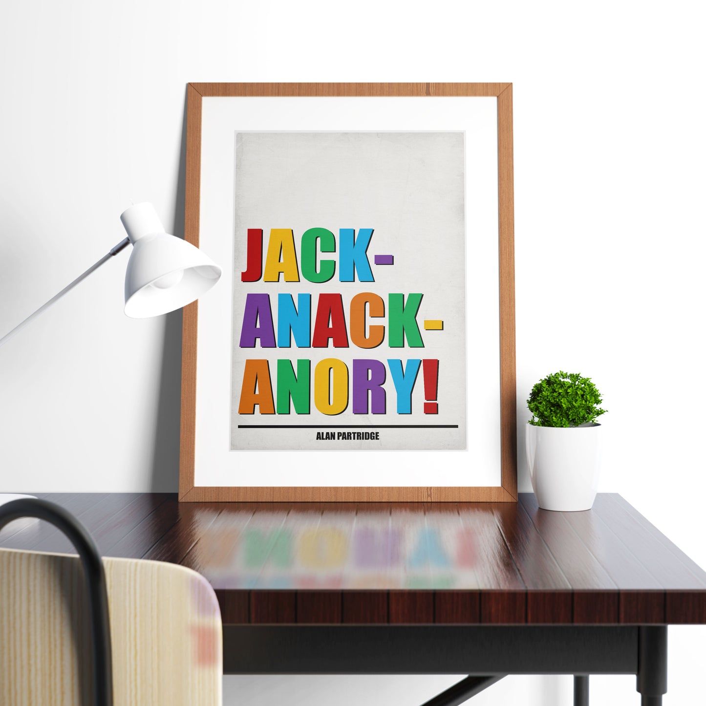 JACKANACKANORY! Alan Partridge Print