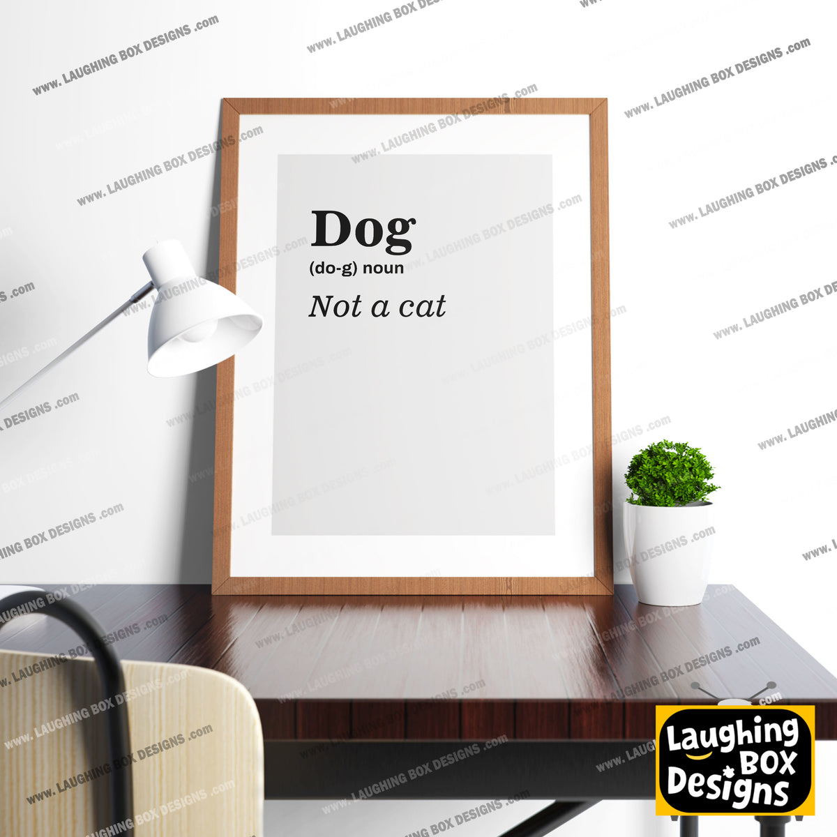 DOG DICTIONARY, Baldrick definition Quote, Blackadder Print