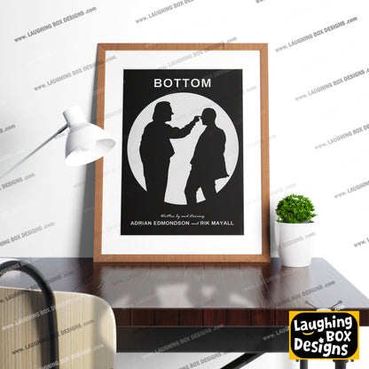 BOTTOM END CREDITS, Eye Poke Scene Silhouette, Bottom Print